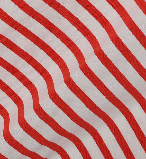 SHIPS「BATEAUX DE SHIPS: スーピマコットン 18ゲージ ボーダー クルーネック ニット」|ニット・セーター|