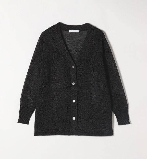 quaranciel「quaranciel:〈手洗い可能〉バルキー Vネック ガウン カーディガン」|カーディガン|