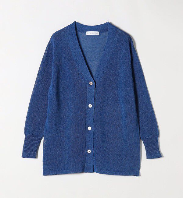 quaranciel「quaranciel:〈手洗い可能〉バルキー Vネック ガウン カーディガン」|カーディガン|