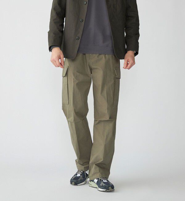 SHIPS「SHIPS: DEU カーゴ パンツ」|カーゴ|ライトオリーブ