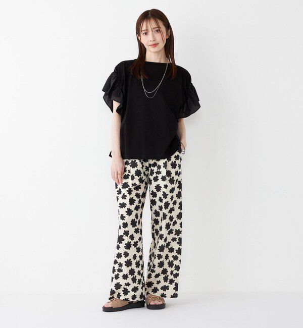 SHIPS Colors 「SHIPS Colors:〈手洗い可能〉シルケット 天竺 2WAY トップス◇」|Tシャツ・カットソー|