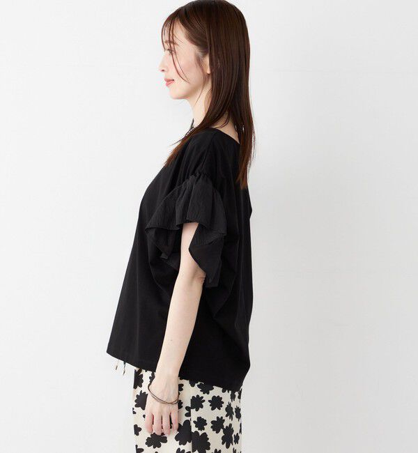 SHIPS Colors 「SHIPS Colors:〈手洗い可能〉シルケット 天竺 2WAY トップス◇」|Tシャツ・カットソー|