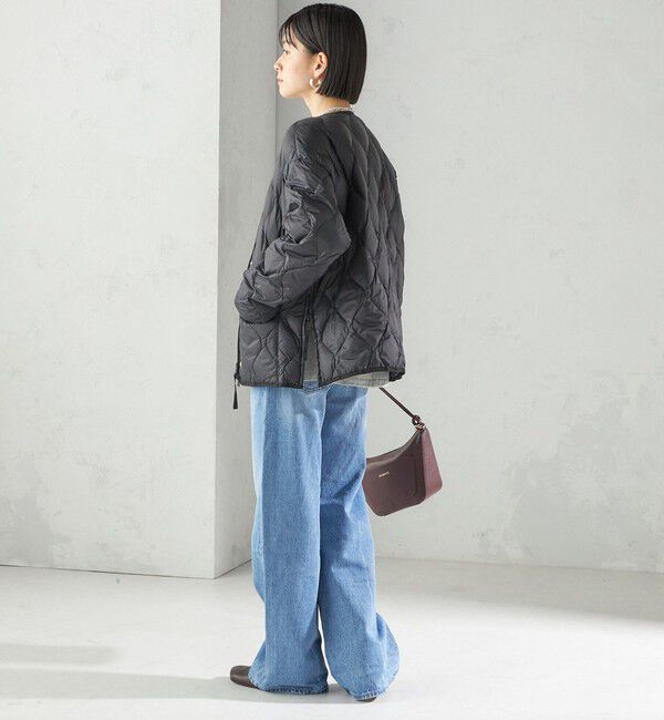 SHIPS for women「《一部追加予約》【SHIPS別注】TAION:〈手洗い可能〉リブ マルチ WAY ダウン ジャケット」|ダウン|