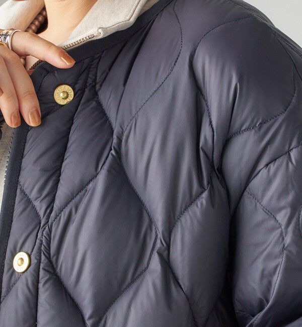 SHIPS for women「《一部追加予約》【SHIPS別注】TAION:〈手洗い可能〉リブ マルチ WAY ダウン ジャケット」|ダウン|