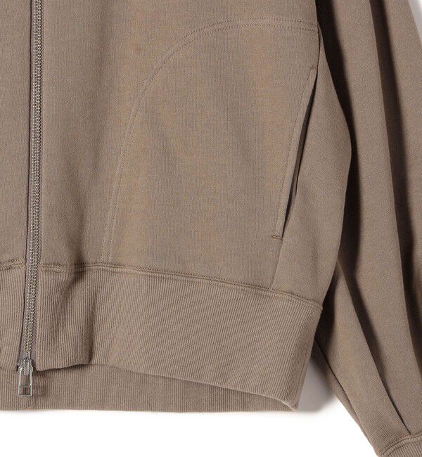 SHIPS for women「ミニ 裏毛 ジップ アップ フーディ」|パーカー|