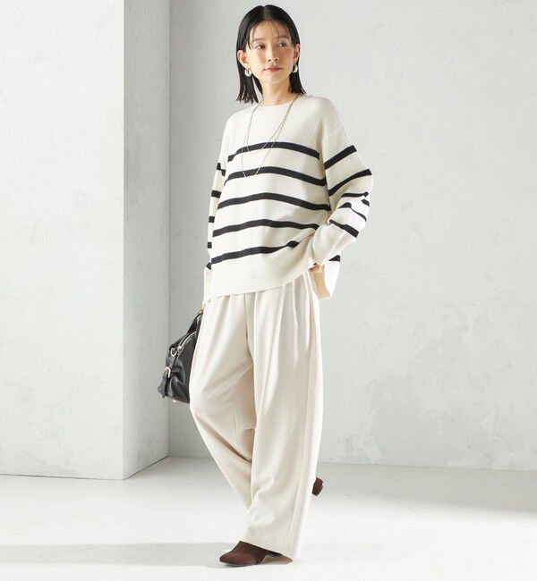 SHIPS for women「〈手洗い可能〉ウール カシミヤ 2WAY プルオーバー」|ニット・セーター|