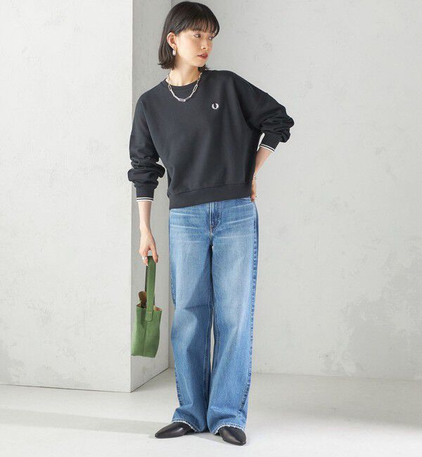 SHIPS for women「FRED PERRY: G1148 TIPPED SWEAT」|スウェット・ジャージ|