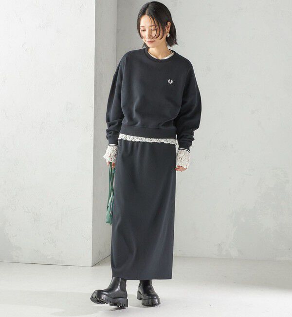 SHIPS for women「FRED PERRY: G1148 TIPPED SWEAT」|スウェット・ジャージ|