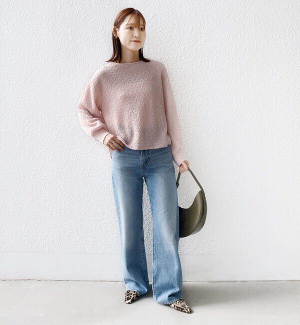 SHIPS for women「《予約》〈手洗い可能〉ランダム ブルーゼ 袖 タック プルオーバー」|Tシャツ・カットソー|