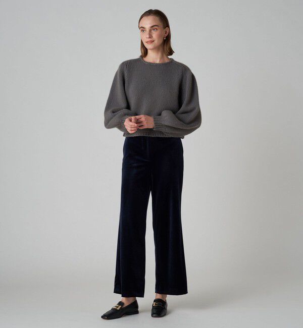 Ballsey「ラグジュアリーカシミヤ ボリュームスリーブプルオーバー」|ニット・セーター|