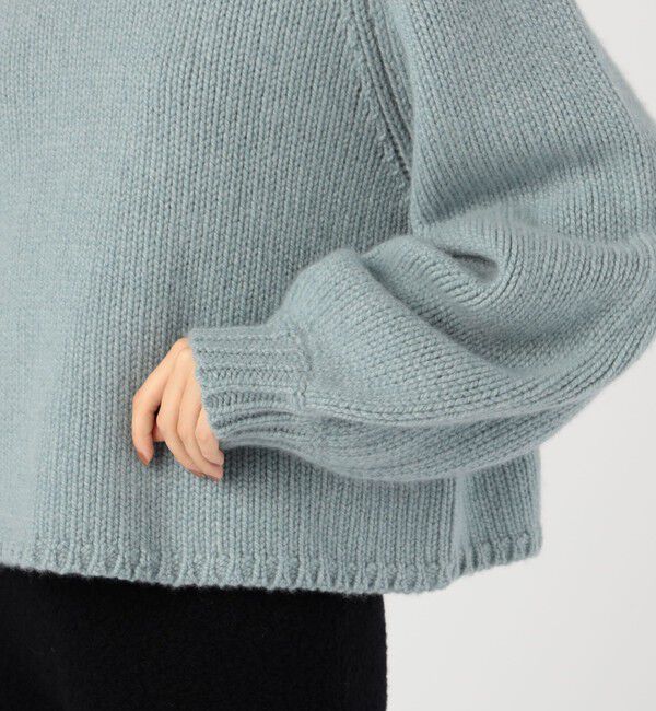 Ballsey「ラグジュアリーカシミヤ ボリュームスリーブプルオーバー」|ニット・セーター|