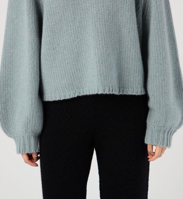 Ballsey「ラグジュアリーカシミヤ ボリュームスリーブプルオーバー」|ニット・セーター|