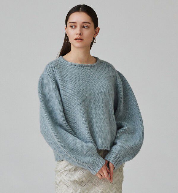 Ballsey「ラグジュアリーカシミヤ ボリュームスリーブプルオーバー」|ニット・セーター|