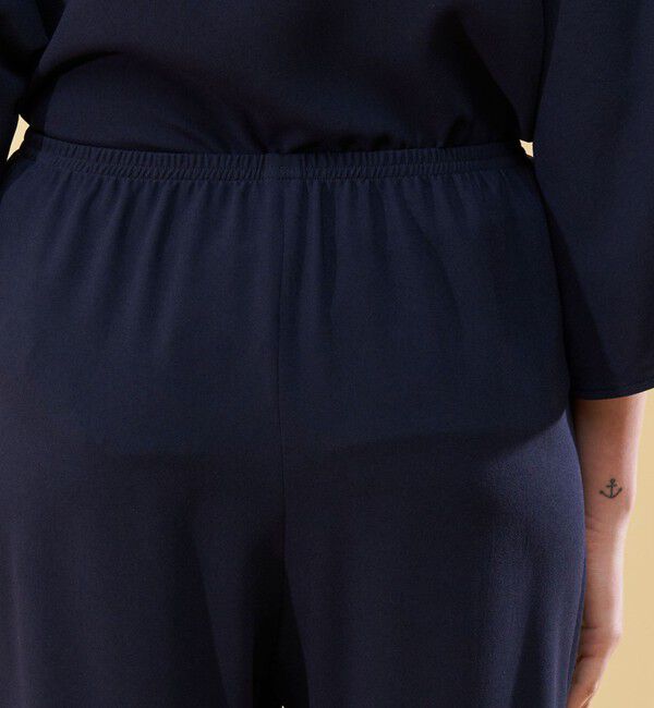 DES PRES「ジャージーライクジョーゼット リラックスパンツ」|その他|