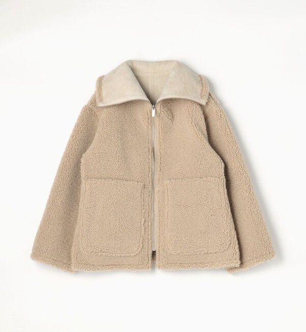 新品 21AW エコムートンリバーシブルショートコート エコムートン リバーシブルショートコート（MACPHEE）｜ルミネの