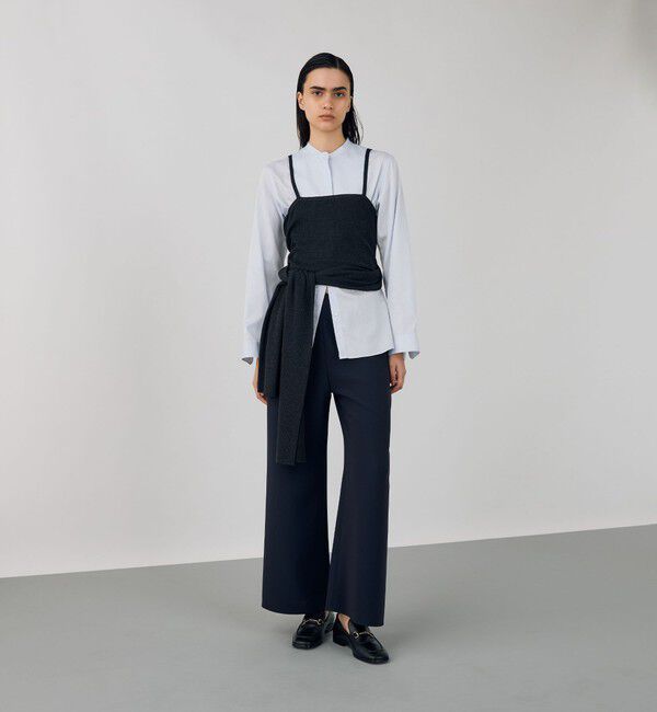 DES PRES「ウーステッドウール ラップビスチェ」|ニット・セーター|