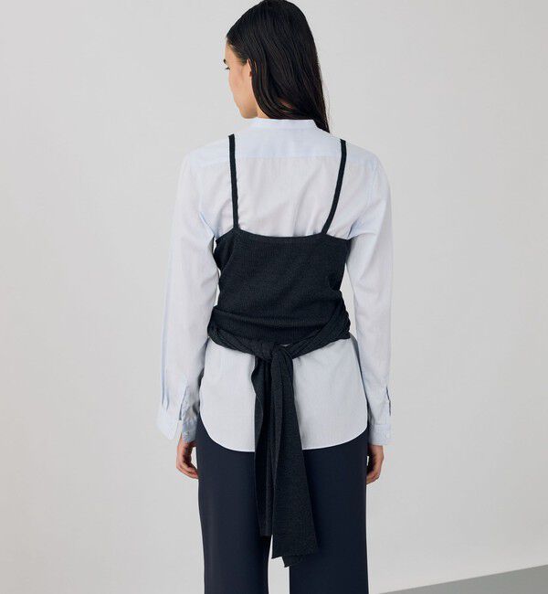 DES PRES「ウーステッドウール ラップビスチェ」|ニット・セーター|