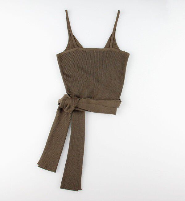 DES PRES「ウーステッドウール ラップビスチェ」|ニット・セーター|