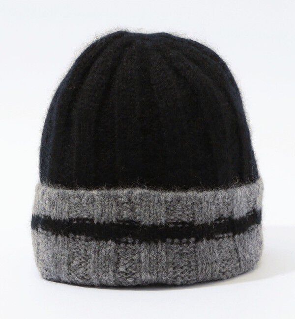 JAMES PERSE「カシミヤストライプ ビーニー ALTC0596」|ニット帽|