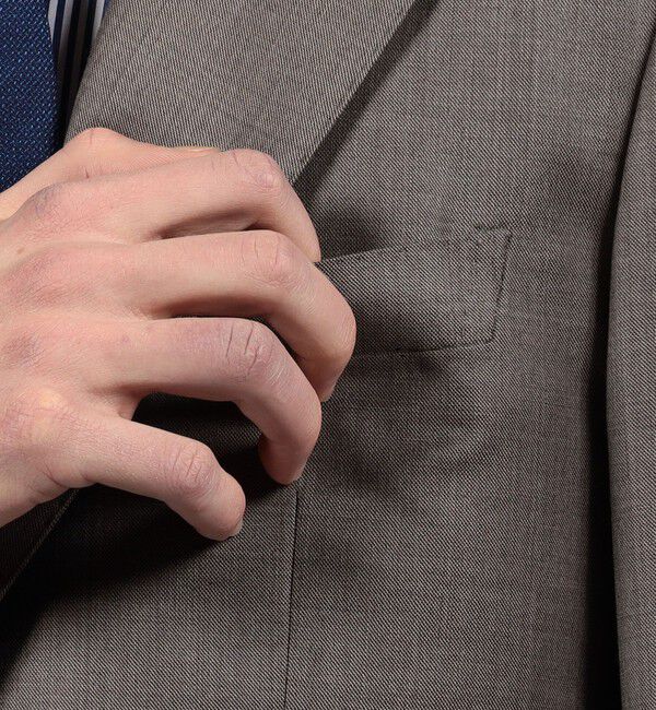 TOMORROWLAND MENS「TROFEO ウール シングルブレステッド2Bスーツ E.Zegna」|スーツ|