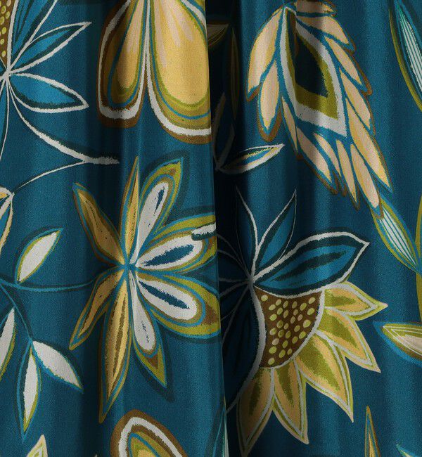 CABaN「シルク COLETTEフラワープリント ロングワンピース」|ワンピース|