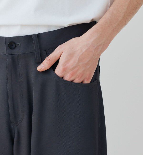 GALERIE VIE「シルキートリコチン セミワイドパンツ」|その他|