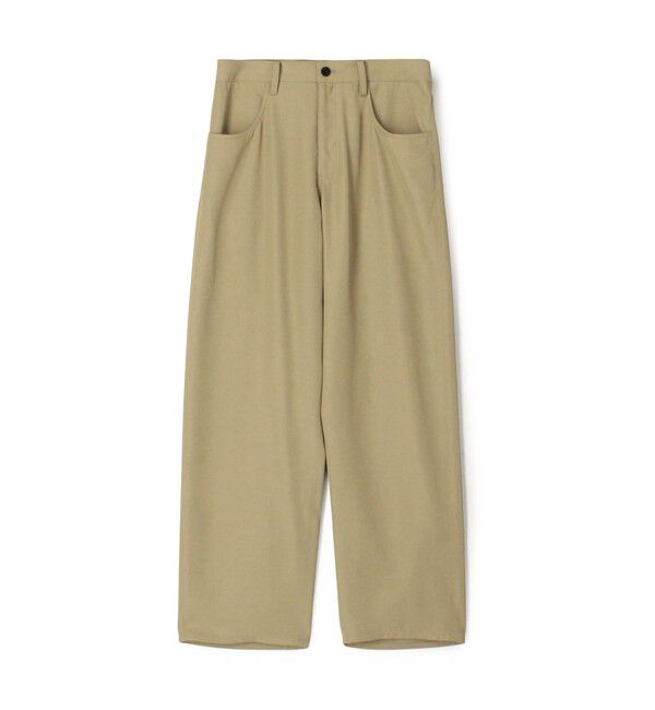 GALERIE VIE「シルキートリコチン セミワイドパンツ」|その他|43 ベージュ