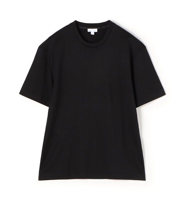 TOMORROWLAND BUYING WEAR「SUNSPEL コットンシルク クルーネックTシャツ」|Tシャツ・カットソー|19 Black
