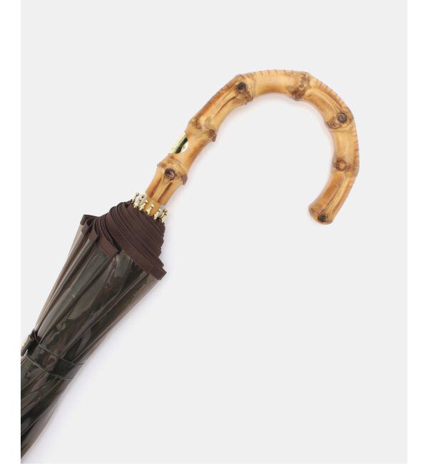 Plage「TRADITIONAL WEATHERWEAR  CLEAR UMBRELLA BAMBOO 傘」|傘|