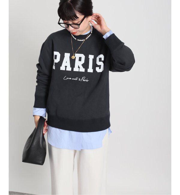 VERMEIL par iena「《追加》PARIS ロゴスエット」|スウェット・ジャージ|