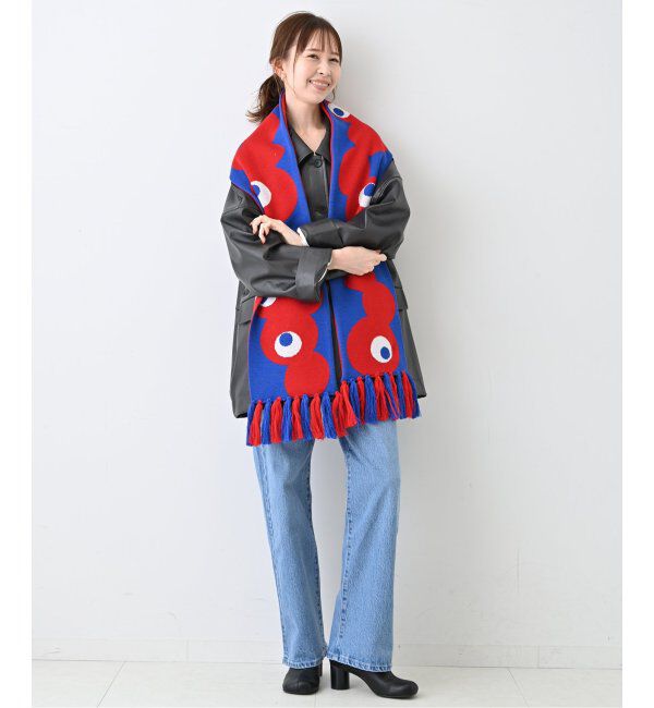 SLOBE IENA「ミャクミャクゲームマフラー」|マフラー|