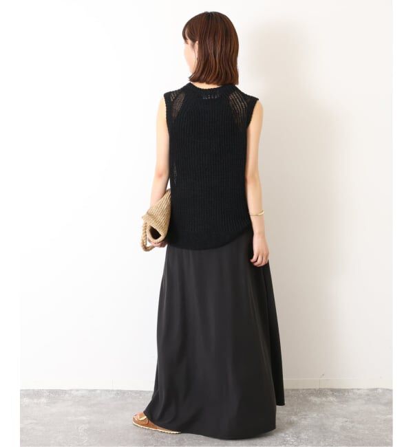 SLOBE IENA「《3サイズ展開/追加3》フィブリルマーメイドフレアスカート」|スカート|