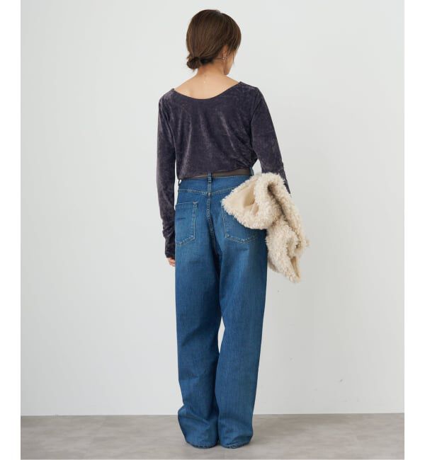 IENA「クラッシュベロアプルオーバー」|Tシャツ・カットソー|