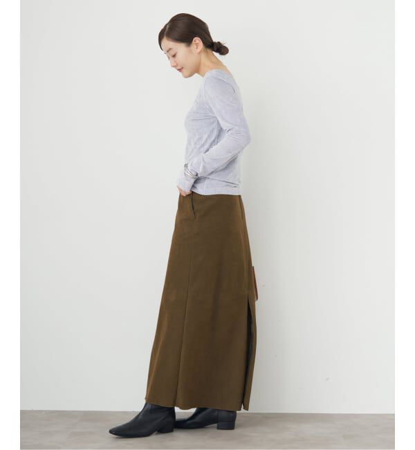 IENA「クラッシュベロアプルオーバー」|Tシャツ・カットソー|