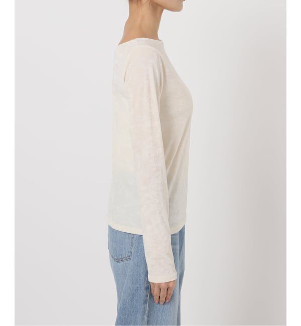 IENA「クラッシュベロアプルオーバー」|Tシャツ・カットソー|