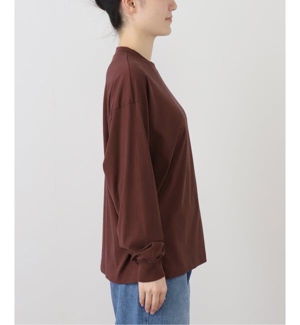 VERMEIL par iena「ATON エイトン FRESCA NUBUCK ロングスリーブTシャツ KKAGGW0604」|Tシャツ・カットソー|