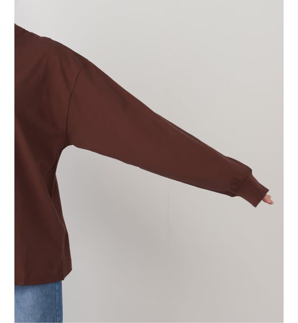 VERMEIL par iena「ATON エイトン FRESCA NUBUCK ロングスリーブTシャツ KKAGGW0604」|Tシャツ・カットソー|