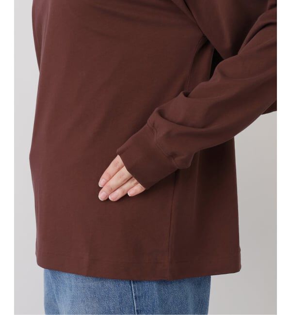 VERMEIL par iena「ATON エイトン FRESCA NUBUCK ロングスリーブTシャツ KKAGGW0604」|Tシャツ・カットソー|