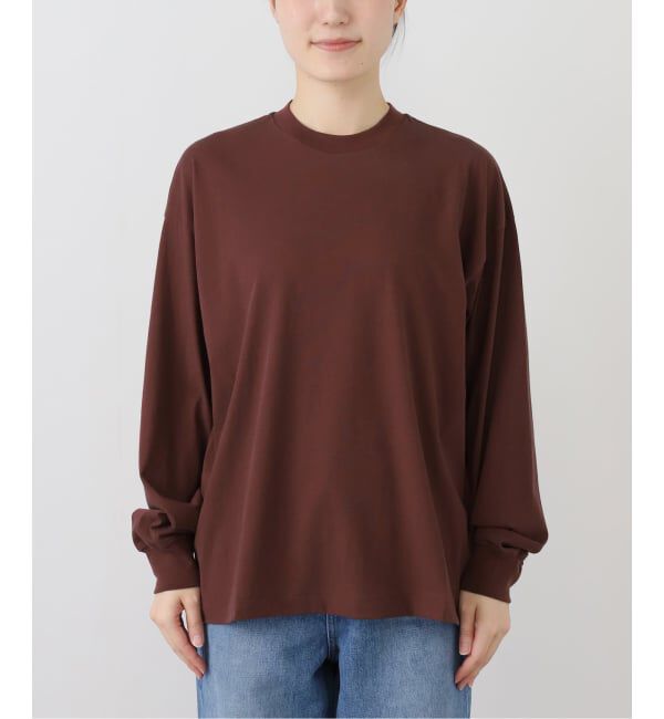 VERMEIL par iena「ATON エイトン FRESCA NUBUCK ロングスリーブTシャツ KKAGGW0604」|Tシャツ・カットソー|