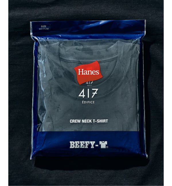 417 EDIFICE「HANES / ヘインズ 417別注 BEEFY-T / ビーフィーTシャツ」|Tシャツ・カットソー|