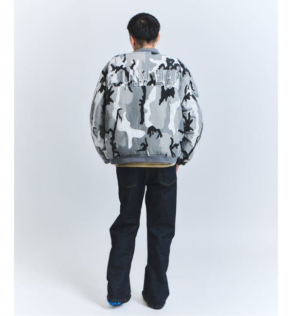 PULP「FAF x FOSTEX MCD EXCLUSIVE HOODED BOMBER BLOUSON」|ブルゾン・スタジャン|