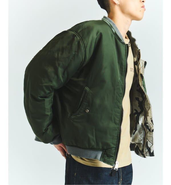 PULP「FAF x FOSTEX MCD EXCLUSIVE HOODED BOMBER BLOUSON」|ブルゾン・スタジャン|