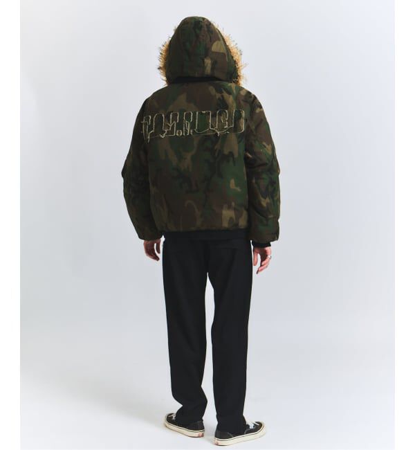 PULP「FAF x FOSTEX MCD EXCLUSIVE HOODED BOMBER BLOUSON」|ブルゾン・スタジャン|