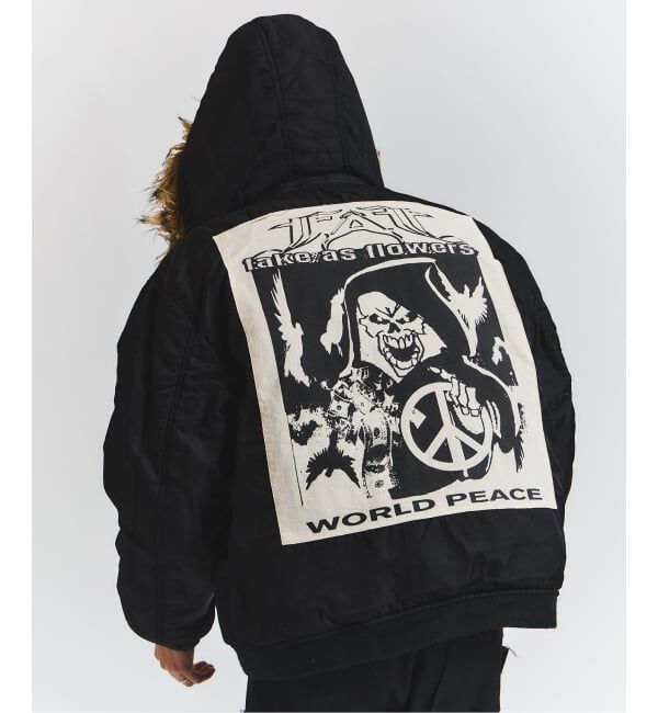 PULP「FAF x FOSTEX MCD EXCLUSIVE HOODED BOMBER BLOUSON」|ブルゾン・スタジャン|