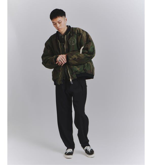 PULP「FAF x FOSTEX MCD EXCLUSIVE HOODED BOMBER BLOUSON」|ブルゾン・スタジャン|