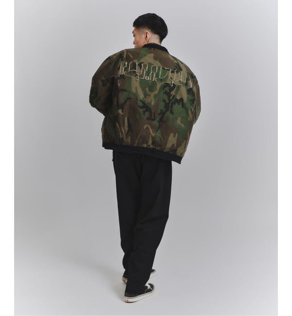 PULP「FAF x FOSTEX MCD EXCLUSIVE HOODED BOMBER BLOUSON」|ブルゾン・スタジャン|