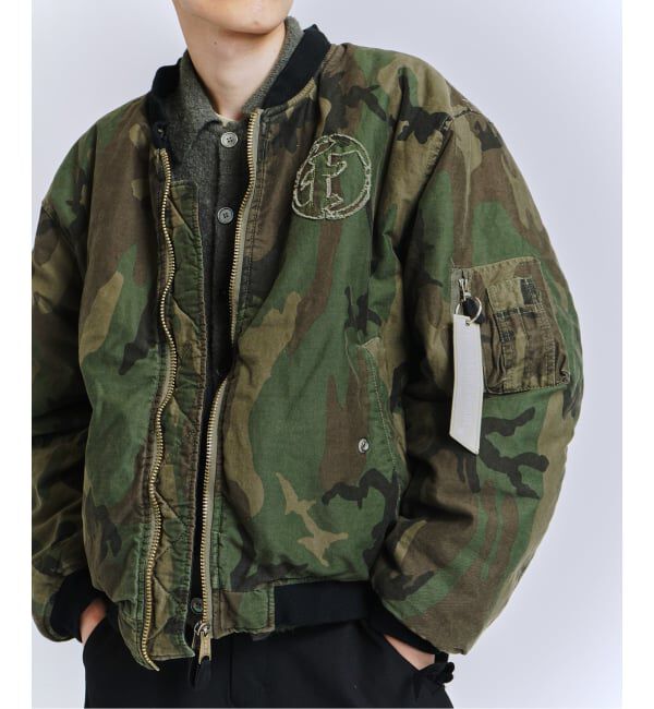 PULP「FAF x FOSTEX MCD EXCLUSIVE HOODED BOMBER BLOUSON」|ブルゾン・スタジャン|