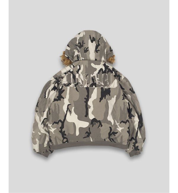 PULP「FAF x FOSTEX MCD EXCLUSIVE HOODED BOMBER BLOUSON」|ブルゾン・スタジャン|