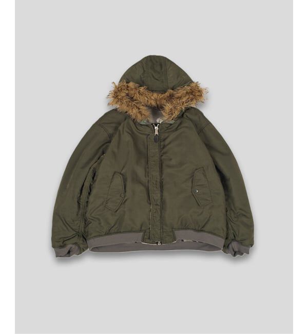 PULP「FAF x FOSTEX MCD EXCLUSIVE HOODED BOMBER BLOUSON」|ブルゾン・スタジャン|