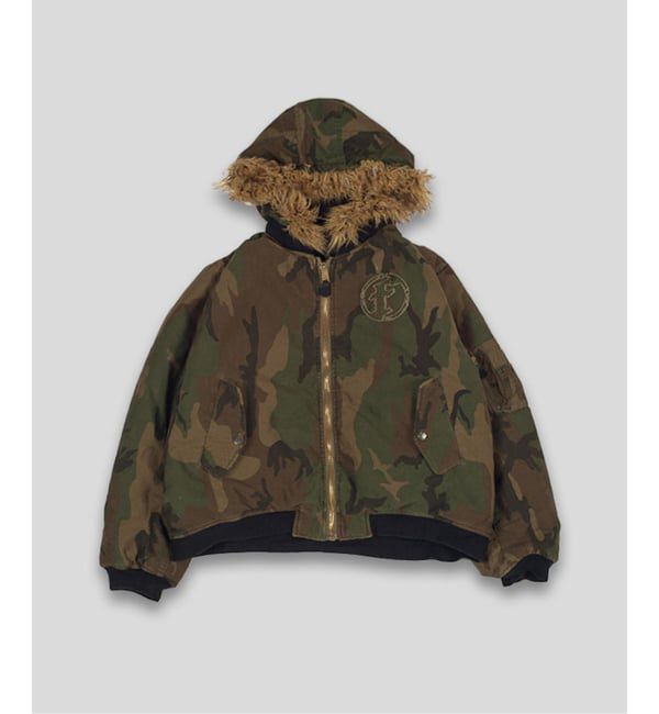 PULP「FAF x FOSTEX MCD EXCLUSIVE HOODED BOMBER BLOUSON」|ブルゾン・スタジャン|
